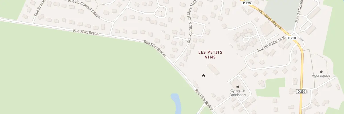 Plan du 1 Rue du Dix Neuf Mars 1962 à Ciry-le-Noble