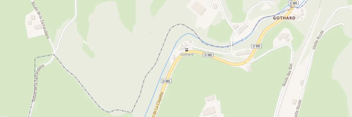 Plan du 1385 Rte de La Clayette à La Chapelle-sous-Dun