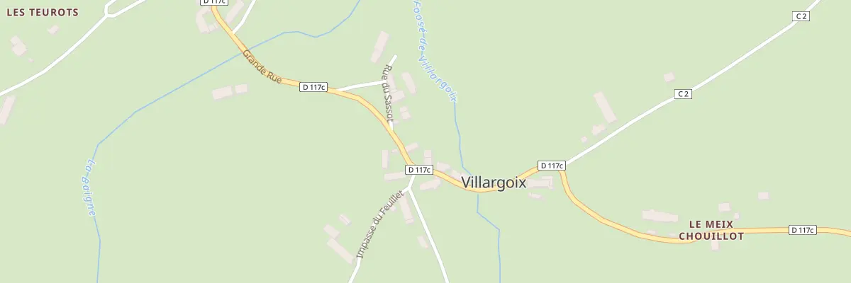 Plan du 5 Grande Rue à Villargoix