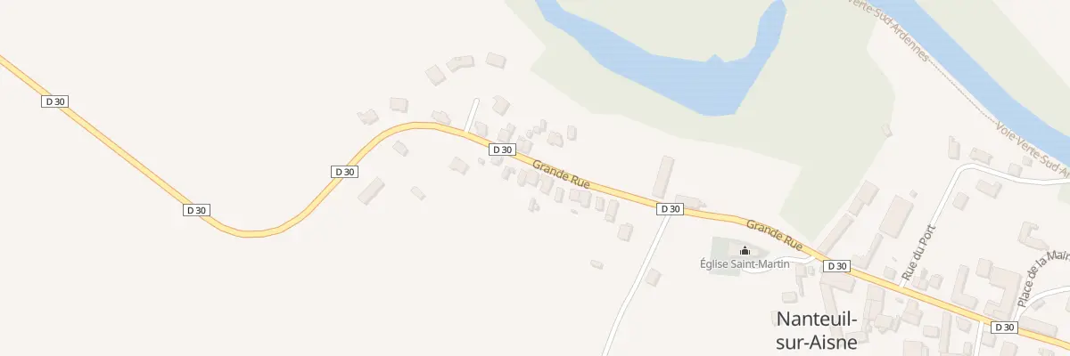 Plan du 5028 Le Village à Nanteuil-sur-Aisne