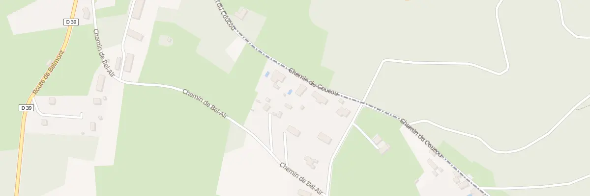 Plan du 510 Che du Coucou à Arcinges