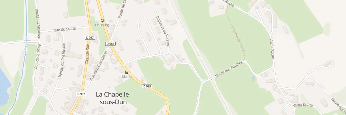 Plan du 150 Rte du Vernay à La Chapelle-sous-Dun