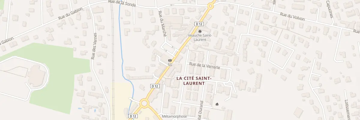 Plan du 9 Rue Auguste Cholat à Veauche