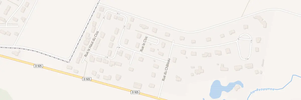 Plan du 4 Rue le clos à Neuflize