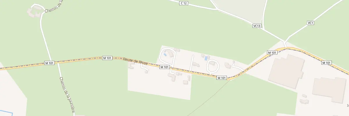 Plan du 28 Rte de Rivas à Saint-Galmier