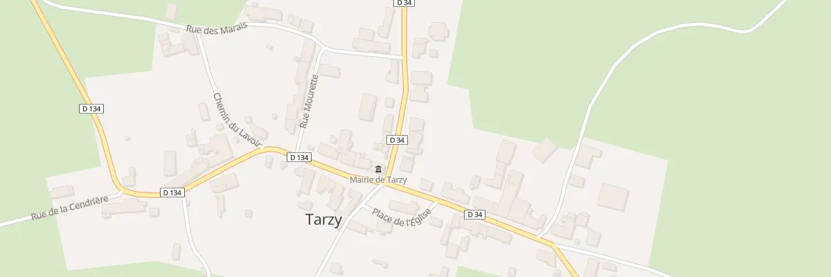 Plan du 5048 Le Village à Tarzy