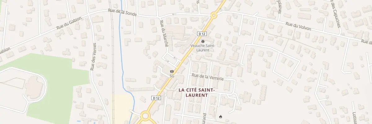 Plan du 13A Rue Auguste Cholat à Veauche