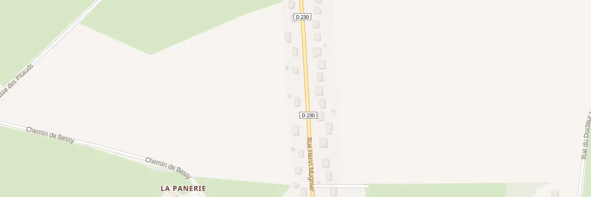 Plan du 33 Rue Henri Mugnier à Ciry-le-Noble