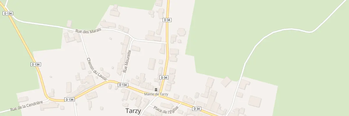 Plan du 5046 Le Village à Tarzy