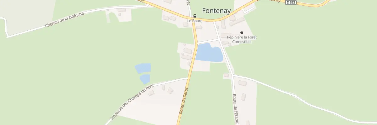 Plan du 5010 Les Champs du Pont à Fontenay