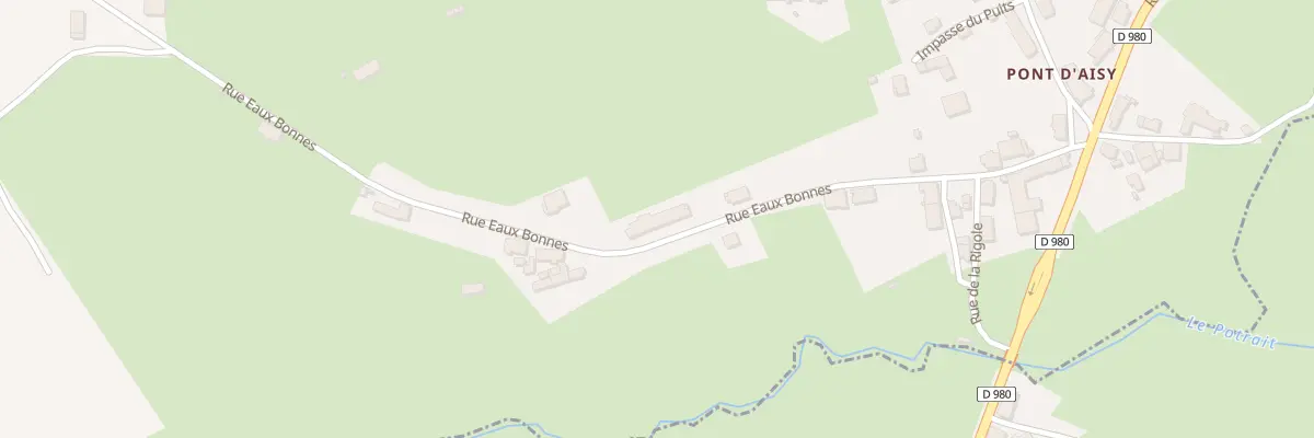 Plan du 5 Rue Eaux Bonnes à Aisy-sous-Thil