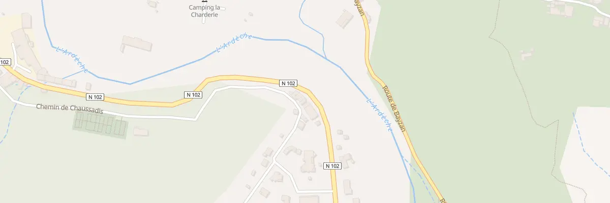 Plan du 5029 Romegier à Pont-de-Labeaume