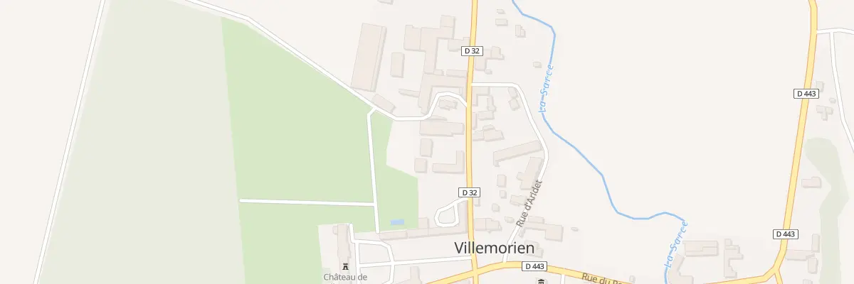 Plan du 3 Rte de Jully à Villemorien