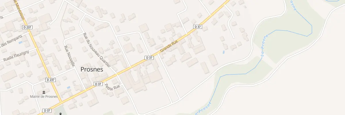 Plan du 23B Gr Grande Rue à Prosnes