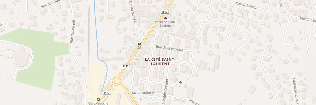 Plan du 15C Rue de la Verrerie à Veauche
