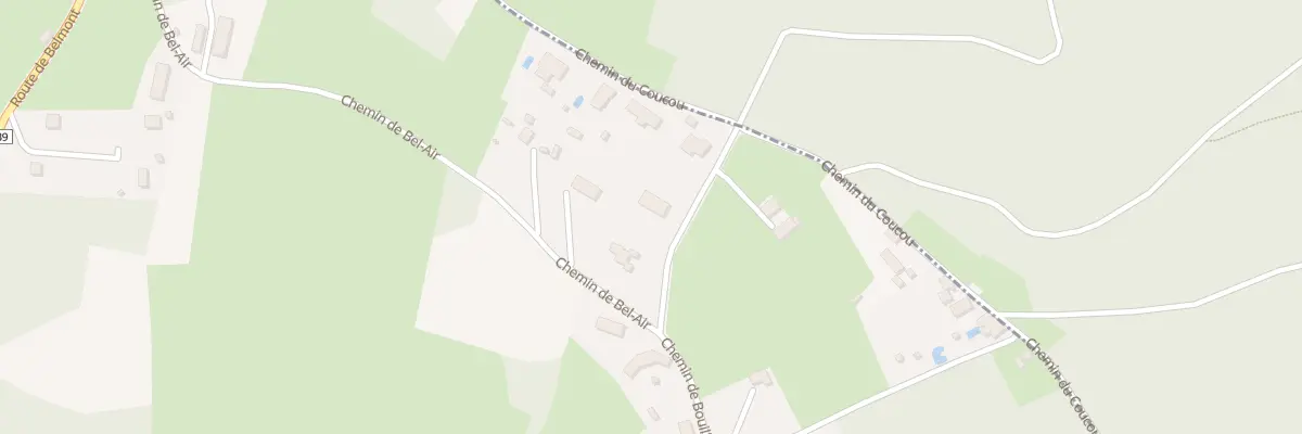 Plan du 385 Che de Bouillon à Arcinges