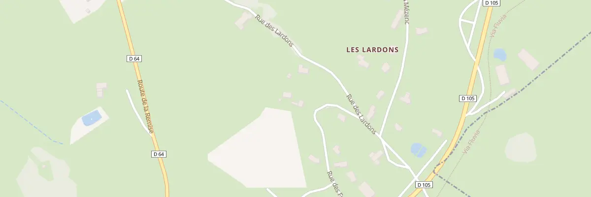 Plan du 225 Rue des Frênes à Raucoules