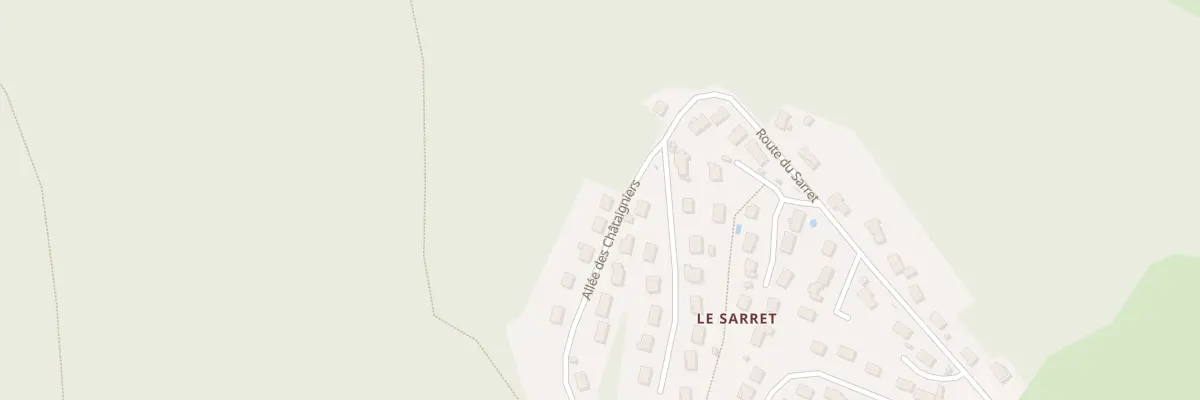 Plan du 93 All des Chataigniers à Saint-Just-Malmont