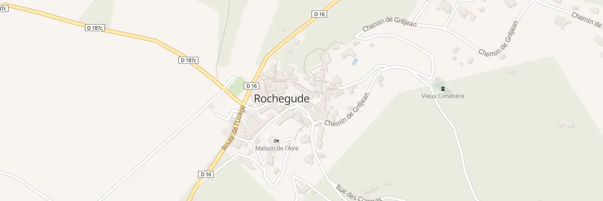 Plan du 3 Rue des Combes à Rochegude