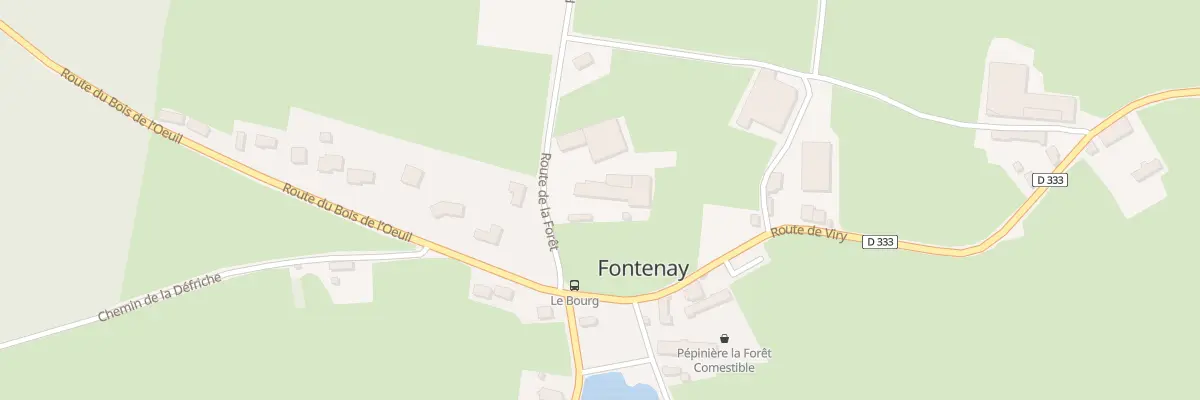 Plan du 66 Rte de la Forêt à Fontenay