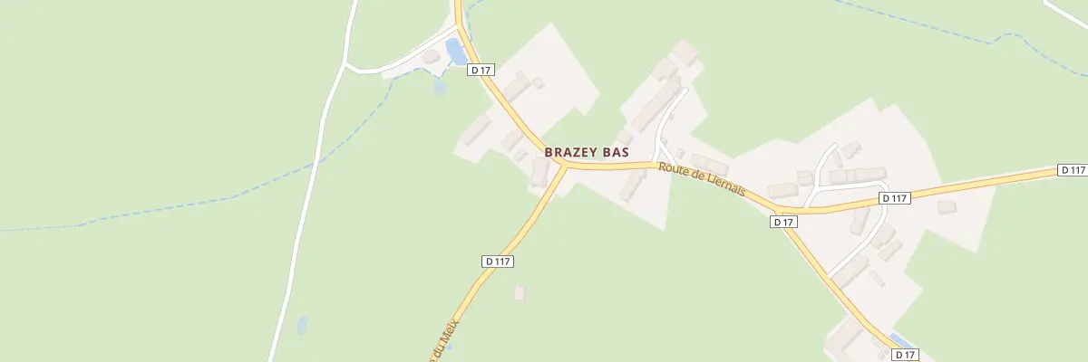 Plan du 17 Rue du Meix à Brazey-en-Morvan