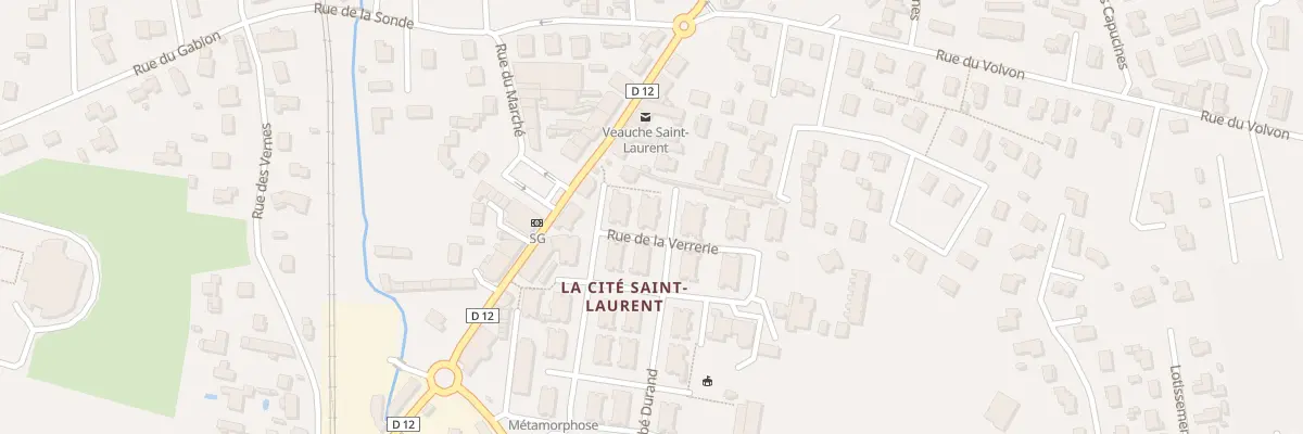 Plan du 18 Rue de la Verrerie à Veauche