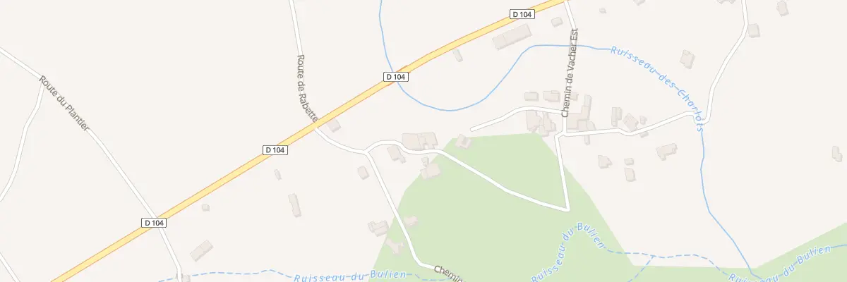 Plan du 145 Che de Vacher-Ouest à Laurac-en-Vivarais