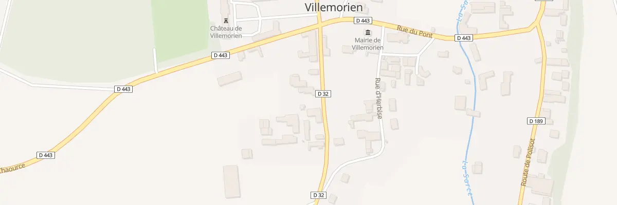Plan du 4 Rte d’Arrelles à Villemorien