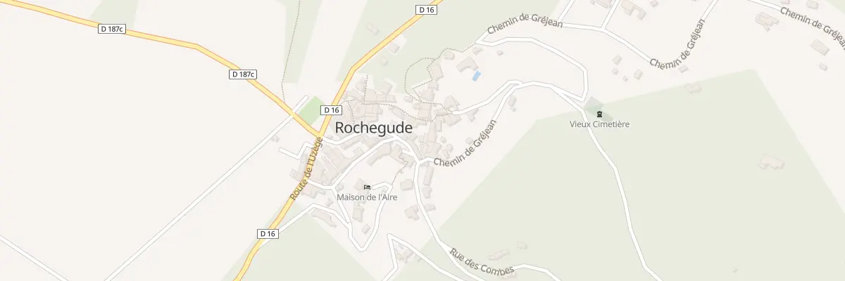 Plan du 4 Calade de l’Ancienne Ecole à Rochegude