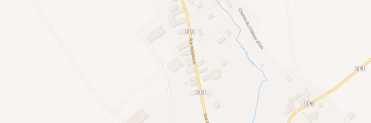 Plan du 15 Rue Richebout à Dommartin-Lettrée