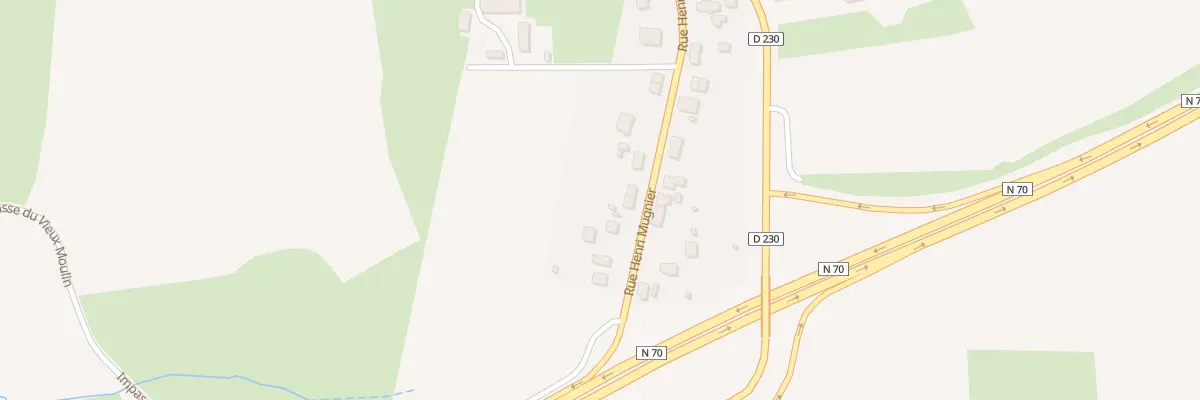 Plan du 85 Rue Henri Mugnier à Ciry-le-Noble
