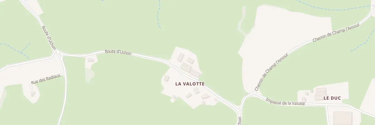 Plan du 990 Rte d’Uchon à Saint-Berain-sous-Sanvignes