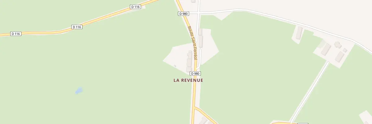Plan du 2987 Rte Saint-Ferréol à Saint-Forgeot