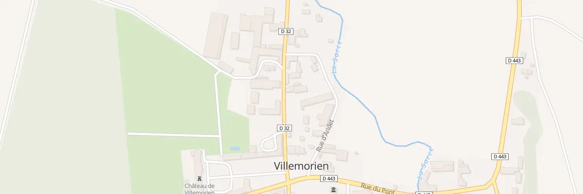 Plan du 4 Rte de Jully à Villemorien