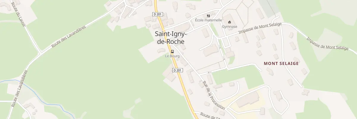 Plan du 5058A Saint Igny à Saint-Igny-de-Roche