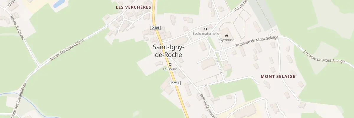 Plan du 5061 Saint Igny à Saint-Igny-de-Roche