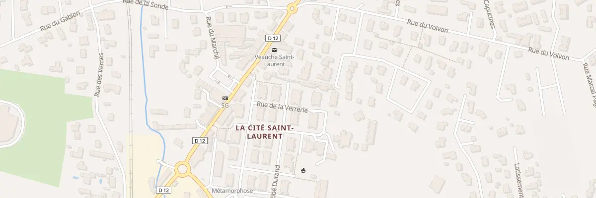 Plan du 16A Rue de la Verrerie à Veauche