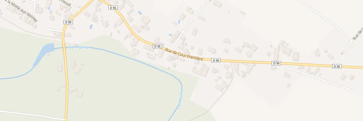 Plan du 20 Rue de Cour Première à Ramerupt
