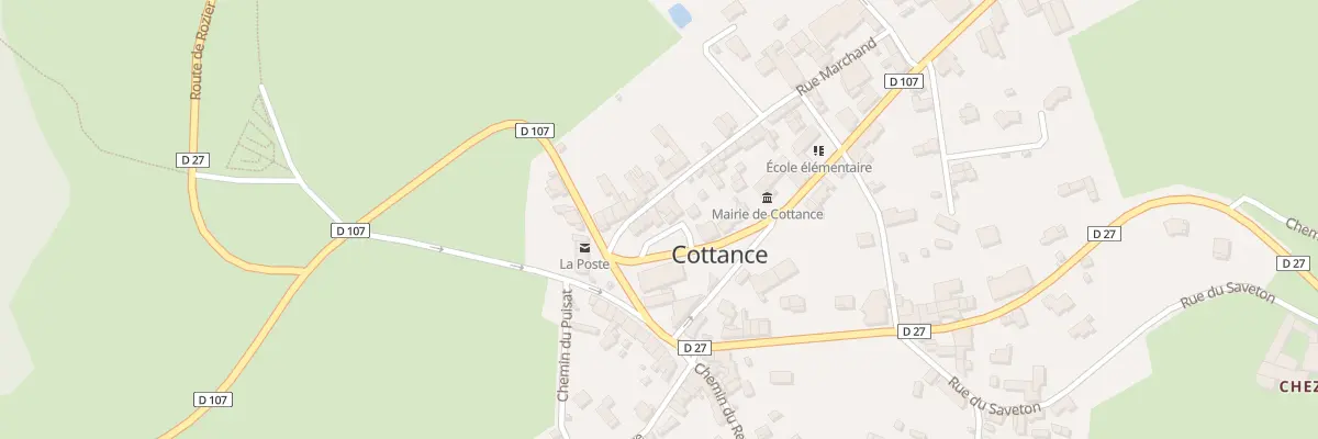 Plan du 5338 Le Bourg à Cottance
