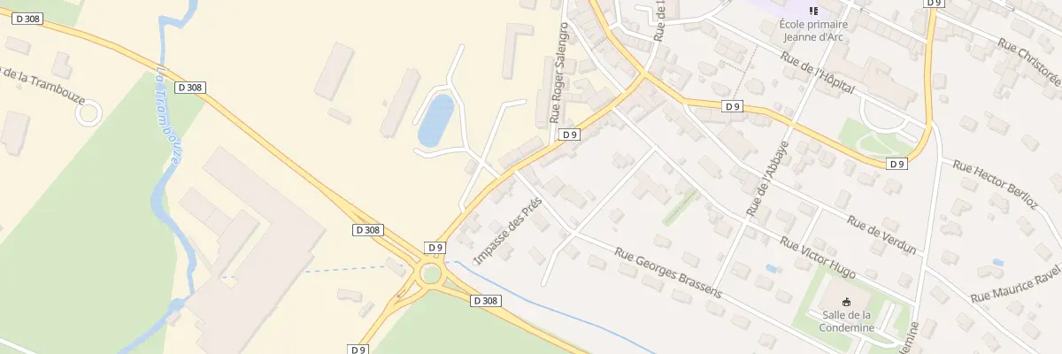 Plan du 1B Rue Georges Brassens à Thizy-les-Bourgs