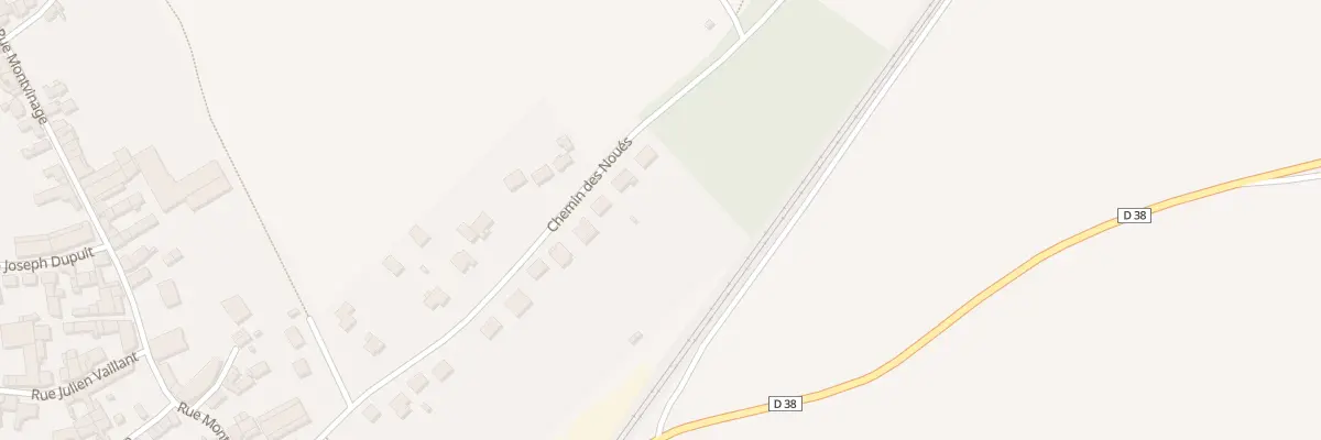 Plan du 25 Che des Noues à Tagnon