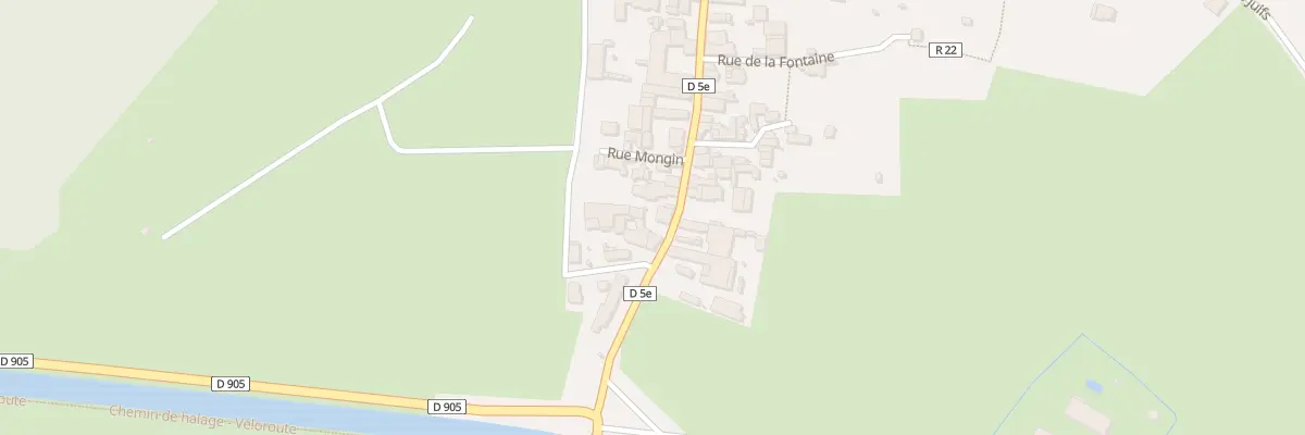 Plan du 5 Gr Grande Rue de Blaisy à Saint-Rémy