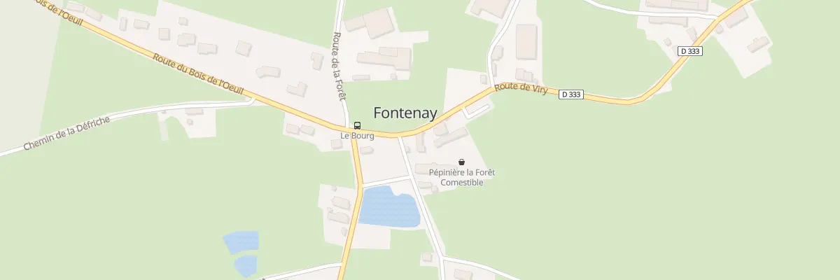 Plan du 5007 Fontenay à Fontenay