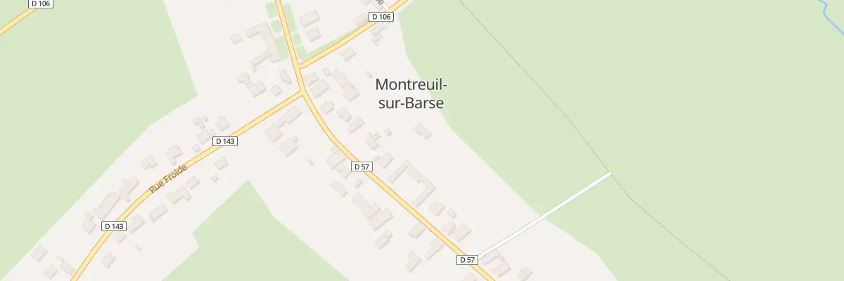 Plan du 49 Rue du 27 Août 1944 à Montreuil-sur-Barse