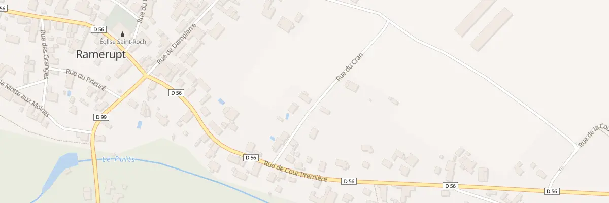 Plan du 9 Rue du Cran à Ramerupt