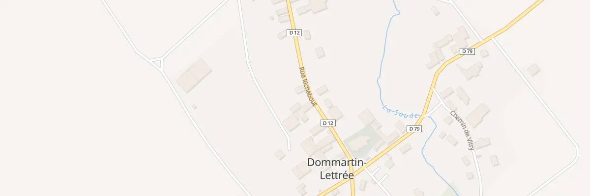 Plan du 7 Rue Richebout à Dommartin-Lettrée