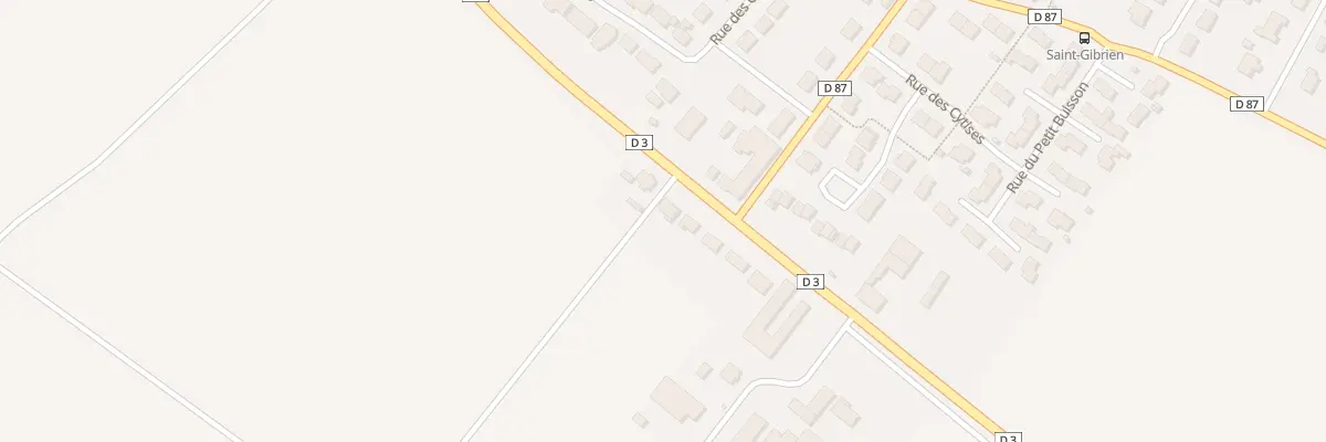 Plan du 25 Rte d’Epernay à Saint-Gibrien