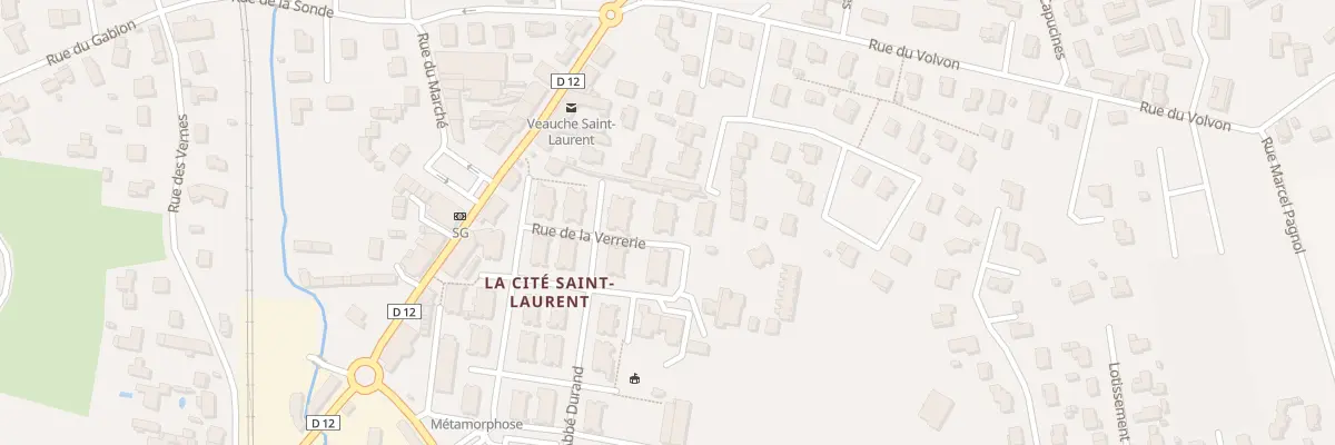 Plan du 14C Rue de la Verrerie à Veauche