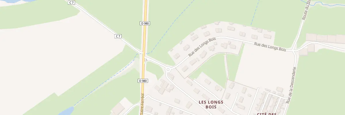 Plan du 1442 Rte du Stade à Saint-Forgeot