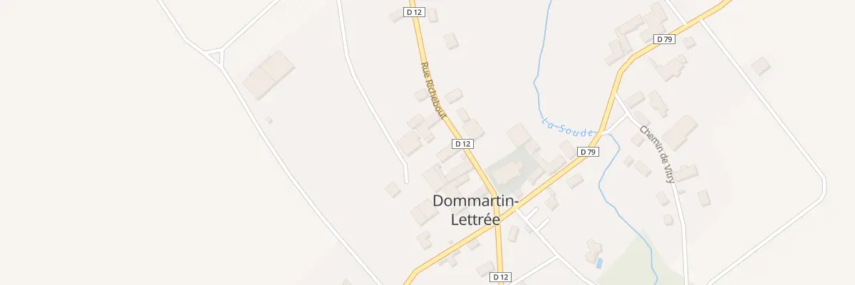 Plan du 5 Rue Richebout à Dommartin-Lettrée